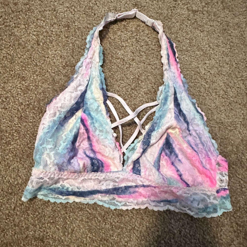 Colorful PINK Tank Tops and Bralette Set - Picture 6 of 7